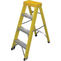 Zarges Fibreglass Swingback Step Ladder Zarges Fibreglass Swingback Step Ladder