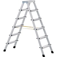 Zarges Anodised Double Sided Step Ladder Zarges Anodised Double Sided Step Ladder