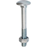 Coach Bolts and Nut Zinc Plated