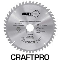 Trend CRAFTPRO Wood Cutting Mitre Saw Blade Trend CRAFTPRO Wood Cutting Mitre Saw Blade