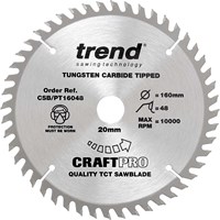 Trend CRAFTPRO Panel Trimming Plunge Saw Blade