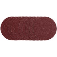 Draper Unpunched Hook and Loop Sanding Discs 125mm