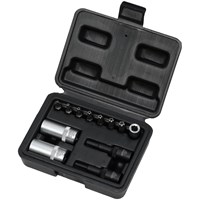 Draper 12 Piece 1/4" Drive Air Conditioning and ECU Socket Set 