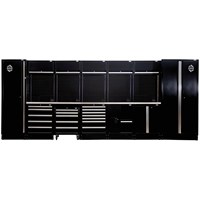 Bunker Sink and Stainless Steel Worktop Modular Storage System