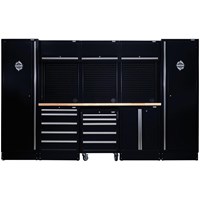 Bunker 16 Piece Hardwood Worktop Modular Storage System