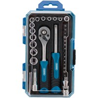 Draper 35 Piece 1/4" Drive Socket and Screwdriver Bit Set