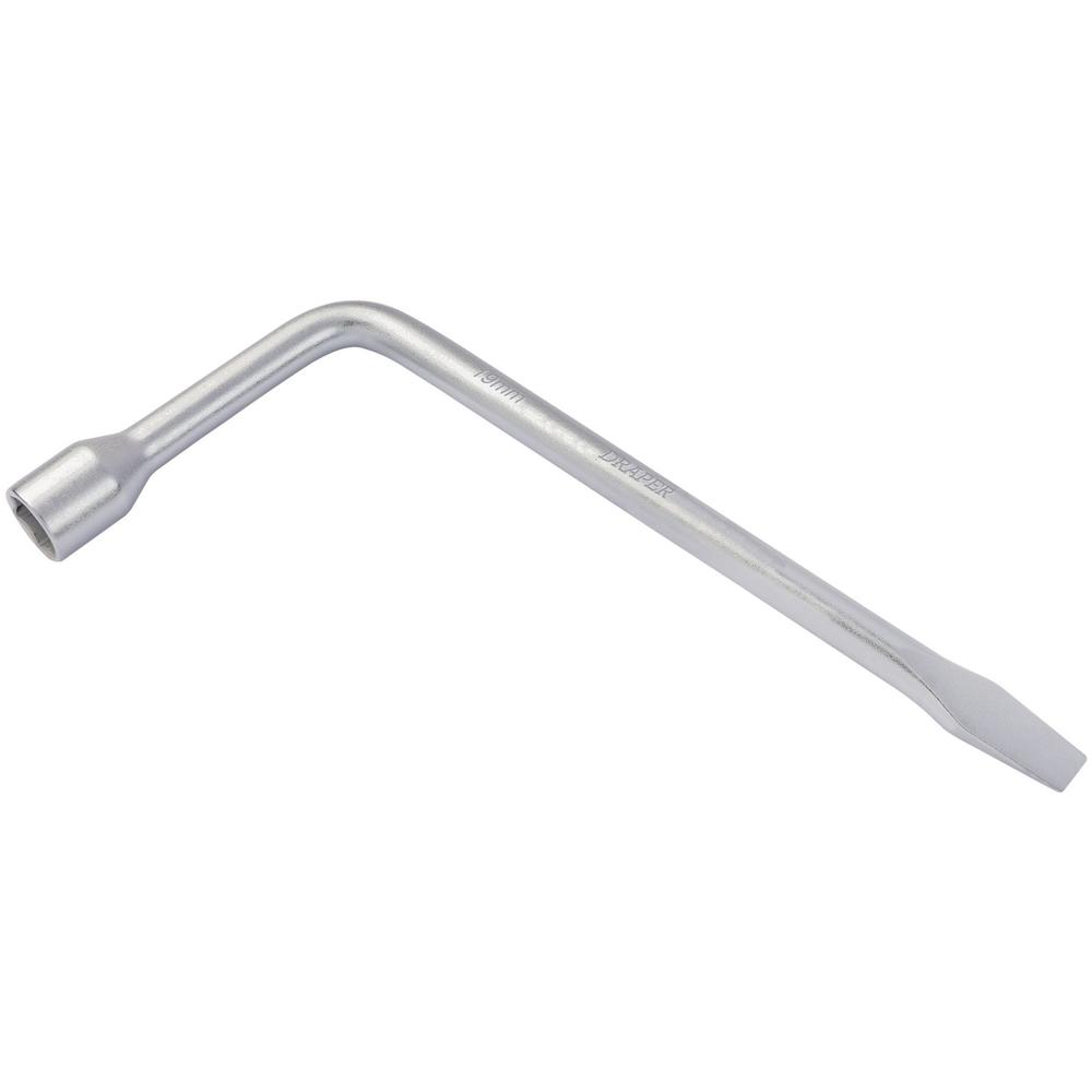 Draper Dual Size Socket and Hub Cap Remover Wheel Nut Wrench