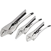 Draper 3 Piece Auto Locking Pliers Set 