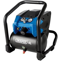 Draper D20AC4L D20 20v Cordless Air Compressor 4 Litre 