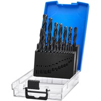 Draper 19 Piece Black Oxide Coated HSS Drill Bit Set