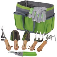 Draper 8 Piece Stainless Steel Garden Tool Set