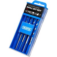 Draper 6 Piece Multi Purpose TCT Tile and Glass Drill Bit Set