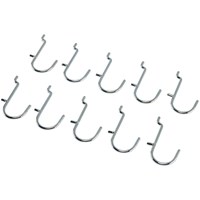 Draper Metal J Hooks for Back Panels and Pegboard