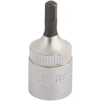 Elora 1/4" Drive Hexagon Socket Bit Metric