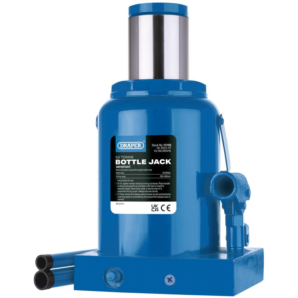 Draper 130 Series Hydraulic Bottle Jack