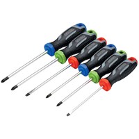 Draper 6 Piece Soft Grip Screwdriver Set 