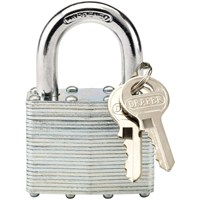 Draper Laminated Steel Padlock