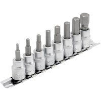 Draper 8 Piece 3/8" Drive Hexagon Socket Bit Set