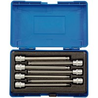 Draper 7 Piece 3/8" Drive Ball End Long Hexagon Socket Bit Set