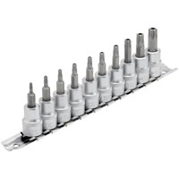 Draper 10 Piece 3/8" Drive Torx Socket Bit Set