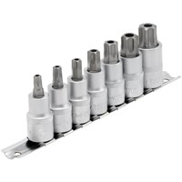 Draper 10 Piece 1/2" Drive Security Torx Socket Bit Set