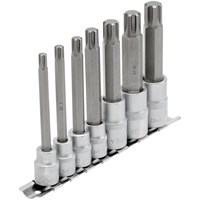 Draper 7 Piece 3/8" and 1/2" Drive Ribe Socket and Bit Set