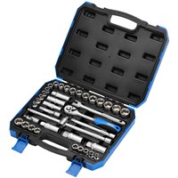 Draper 39 Piece 3/8" Drive Hex Socket Set Metric and Imperial