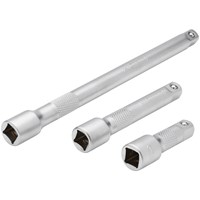 Draper 3 Piece 1/2" Square Drive Extension Bar Set