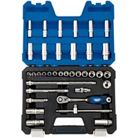 Draper 36 Piece 3/8" Drive Hex Socket Set Metric