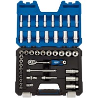Draper Expert 42 Piece 3/8" Drive Hex Socket Set Metric
