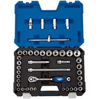 Draper Expert 41 Piece 1/2" Drive Hex Socket Set Metric and Imperial