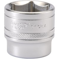 Draper 3/8" Drive Satin Finish Hexagon Socket Imperial
