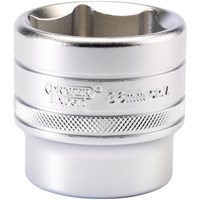 Draper 1/2" Drive Satin Finish Hexagon Socket Metric