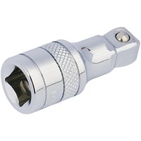 Draper 3/8" Drive Polished Chrome Wobble Socket Extension Bar