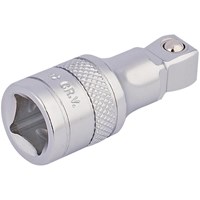 Draper 3/8" Drive Satin Chrome Wobble Socket Extension Bar