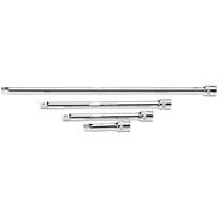 Draper 4 Piece 1/4" Square Drive Extension Bar Set
