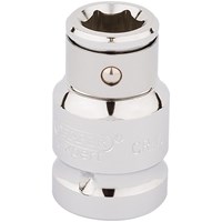 Draper 1/2" Drive 10mm Hexagon Screwdriver Bit Holding Socket