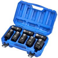 Draper HI TORQ 8 Piece 3/4" Drive Hexagon Impact Socket Set