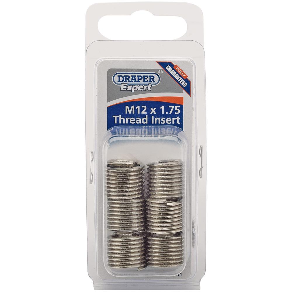 Photos - Other Hand Tools Draper Expert Thread Insert Refill Pack M12 x 1.5D 1.75mm Pack of 6 ADHCK-A