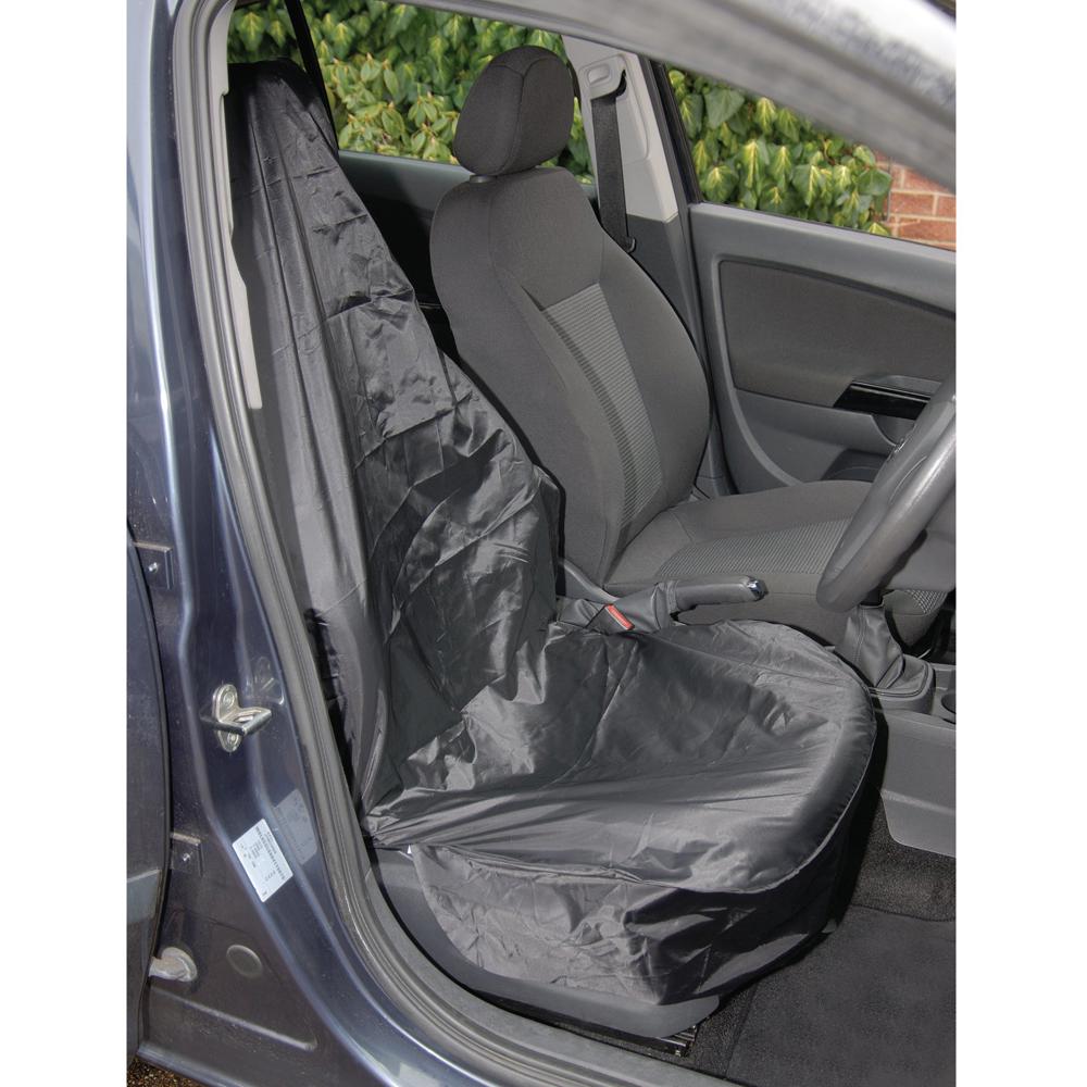 Draper Polyester Single Front Seat Cover Side Airbag Compatible