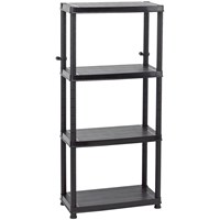 Draper 4 Shelf Plastic Shelving Unit