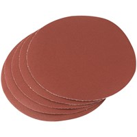 Draper 200mm Diameter Aluminium Oxide Sanding Discs