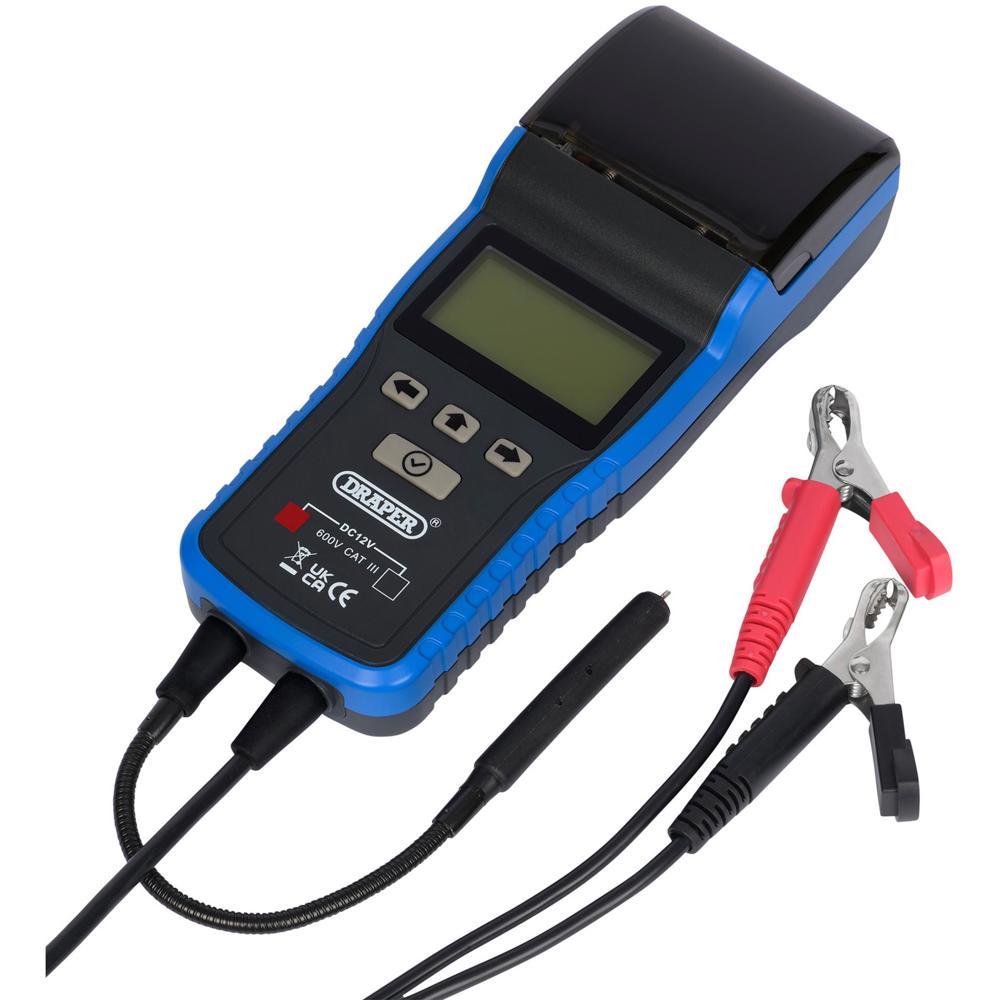 Draper BFT4 12v Digital Brake Fluid Tester and Printer