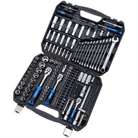 Draper HI TORQ 219 Piece Combination Drive Socket and Bit Set