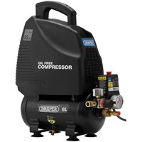 Draper DA6/169 Oil Free Air Compressor 6 Litre