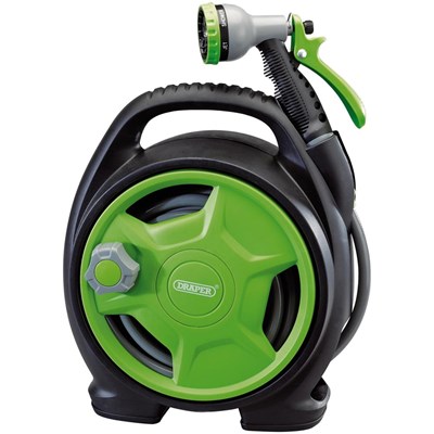 Draper Garden Mini Hose Reel Set