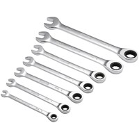 Draper 7 Piece Ratchet Combination Spanner Set Metric