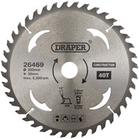 Draper TCT Construction Circular Saw Blade