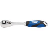 Draper 1/4" Drive 72 Tooth Reversible Soft Grip Ratchet