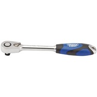 Draper 1/2" Drive 60 Tooth Micro Head Soft Grip Ratchet